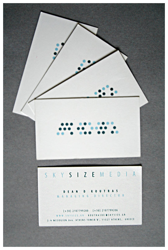 skysize business cards